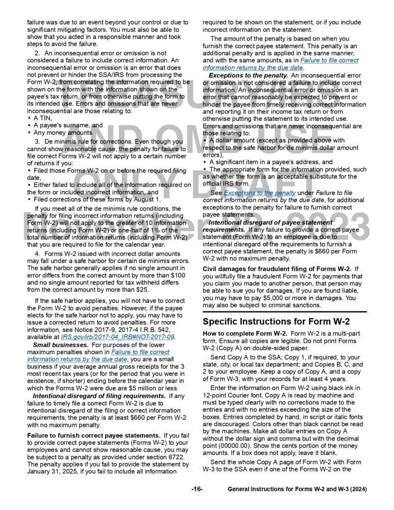 W2 Form 2024, Wage and Tax Statement IRS Tax Forms 2024