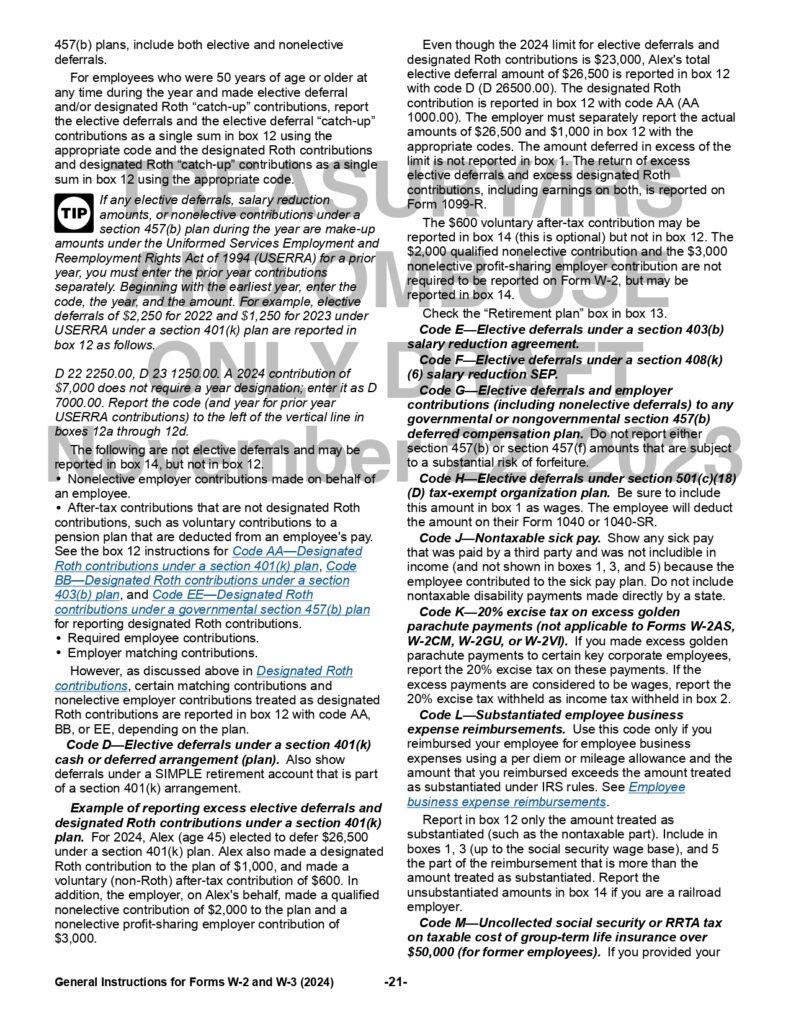 W2 form 2024 wage and tax statement irs tax forms 2024