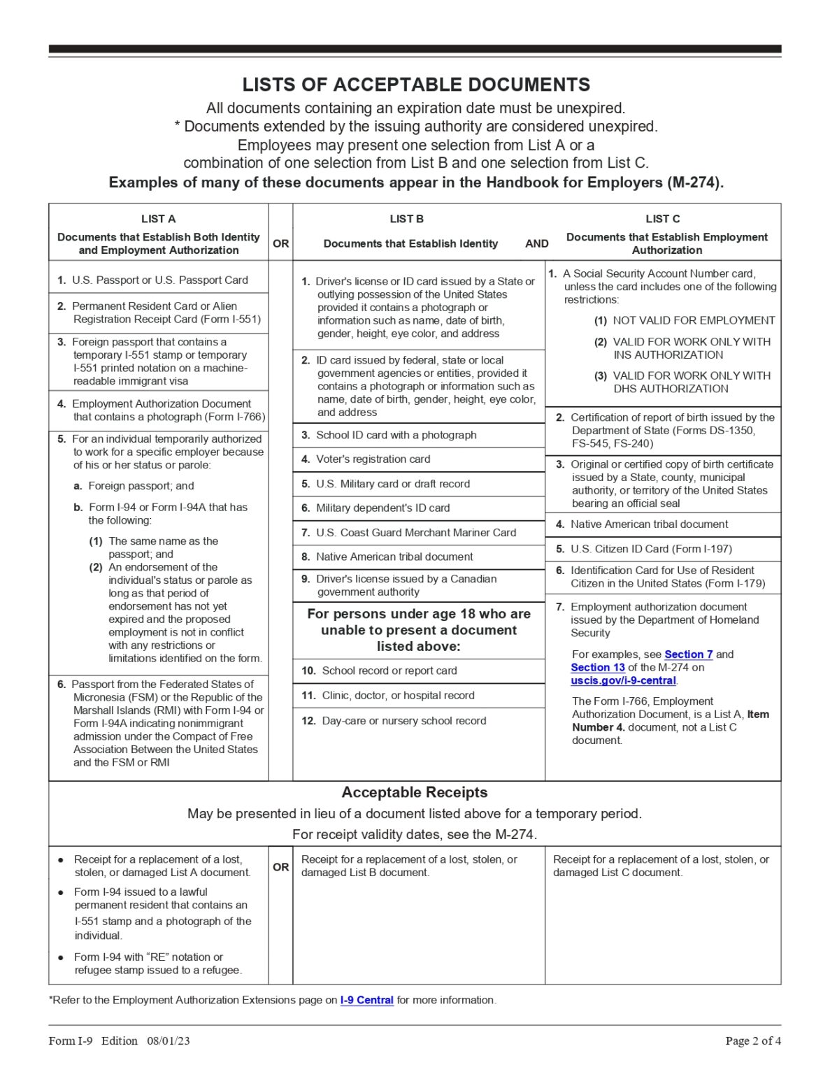 i9 Form 2024, Employment Eligibility Verification