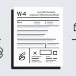 W4 Form 2025 Printable - Employee’s Withholding Certificate
