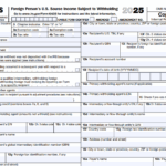 IRS Form 1042-S - Foreign Person's U.S. Source Income Subject to Withholding