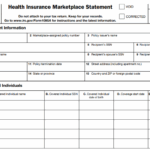 IRS Form 1095-A - Health Insurance Marketplace Statement