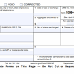 IRS Form 1099-CAP - Changes in Corporate Control and Capital Structure