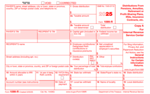 IRS Form 1099-R - Distributions From Pensions, Annuities