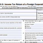 IRS Form 1120-F - U.S. Income Tax Return of a Foreign Corporation