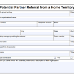IRS Form 14310-A - Potential Partner Referral from a Home Territory