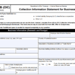 IRS Form 433-B (OIC) - Collection Information Statement for Businesses