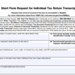 IRS Form 4506-T-EZ - Short Form Request for Individual Tax Return Transcript