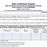 IRS Form 4797 - Sales of Business Property