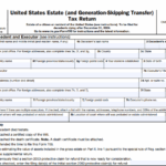 IRS Form 706 - United States Estate (and Generation-Skipping Transfer) Tax Return