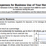 IRS Form 8829 - Expenses for Business Use of Your Home
