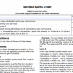 IRS Form 8906 - Distilled Spirits Credit