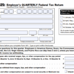IRS Form 941 - Employer's Quarterly Federal Tax Return