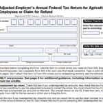 IRS Form 943-X - Adjusted Employer's Annual Federal Tax Return for Agricultural Employees or Claim for Refund