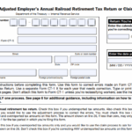 IRS Form CT-1X - Adjusted Employer's Annual Railroad Retirement Tax Return or Claim for Refund