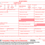 IRS Form W-3 - Transmittal of Wage and Tax Statements