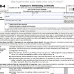 W-4 Form 2026 Draft