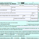 IRS Form 1040 - U.S. Individual Income Tax Return