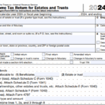 IRS Form 1041 - U.S. Income Tax Return for Estates and Trusts