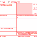 IRS Form 1098-E - Student Loan Interest Statement