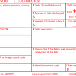 IRS Form 1099-C - Cancellation of Debt