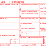 IRS Form 1099-G - Certain Government Payments