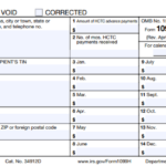 IRS Form 1099-H - Health Coverage Tax Credit (HCTC) Advance Payments
