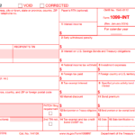 IRS Form 1099-INT - Interest Income
