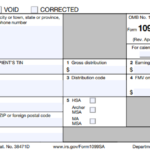 IRS Form 1099-SA - Distributions From an HSA, Archer MSA, or Medicare Advantage MSA