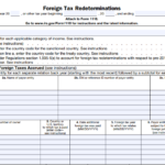 IRS Form 1118 (Schedule L) - Foreign Tax Redeterminations