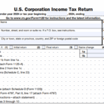 IRS Form 1120 - U.S. Corporation Income Tax Return