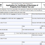 IRS Form 14135 - Application for Certificate of Discharge of Property from Federal Tax Lien