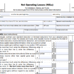 IRS Form 172 - Net Operating Losses (NOLs) For Individuals, Estates, and Trusts