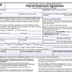 IRS Form 2159 - Payroll Deduction Agreement