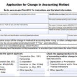 IRS Form 3115 - Application for Change in Accounting Method