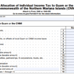 IRS Form 5074 - Allocation of Individual Income Tax to Guam or the Commonwealth of the Northern Mariana Islands (CNMI)