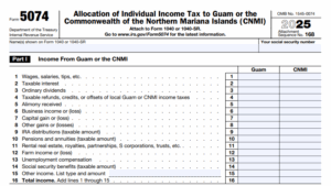 IRS Form 5074 PDF