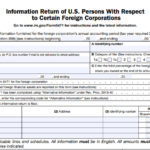 IRS Form 5471 - Information Return of U.S. Persons With Respect To Certain Foreign Corporations
