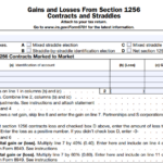 IRS Form 6781 - Gains and Losses from Section 1256 Contracts and Straddles