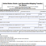 IRS Form 706 - United States Estate (and Generation-Skipping Transfer) Tax Return