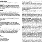 IRS Form 8823 - Low-Income Housing Credit Agencies Report of Noncompliance or Building Disposition
