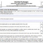 IRS Form 8824 - Like-Kind Exchanges