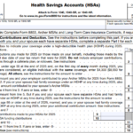 IRS Form 8889 - Health Savings Accounts