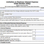 IRS Form 8990 - Limitation on Business Interest Expense Under Section 163(j)