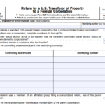 IRS Form 926 - Return by a U.S. Transferor of Property to a Foreign Corporation