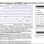 IRS Form 941-X - Adjusted Employer's Quarterly Federal Tax Return or Claim for Refund
