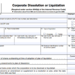 IRS Form 966 - Corporate Dissolution or Liquidation