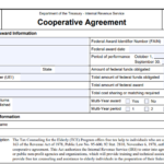 IRS Form 9661 - Cooperative Agreement