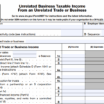 IRS Form 990-T (Schedule A) - Unrelated Business Taxable Income From an Unrelated Trade or Business