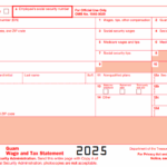 IRS Form W-2GU - Guam Wage and Tax Statement